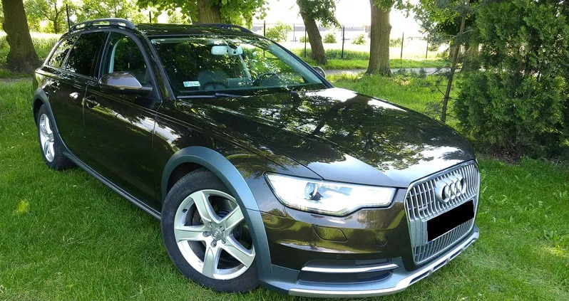 audi a6 allroad Audi A6 Allroad cena 79900 przebieg: 219000, rok produkcji 2014 z Leszno